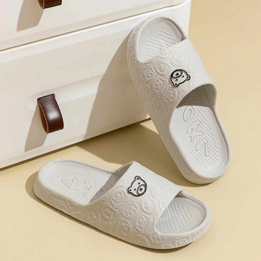 Cute Bear Non-Slip Slippers