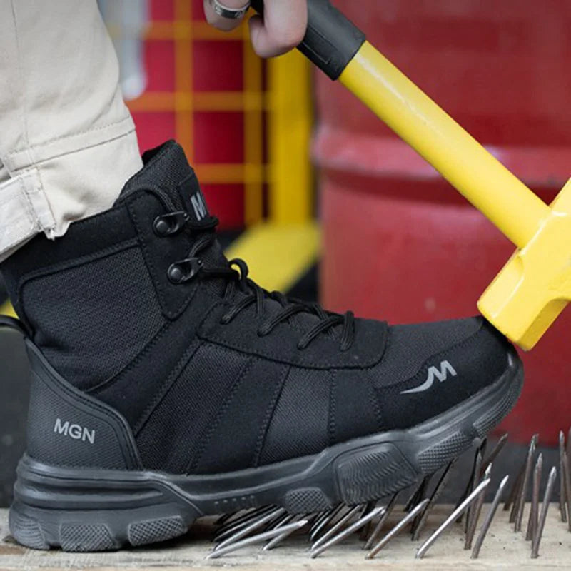 Indestructible Steel Toe Work Boots