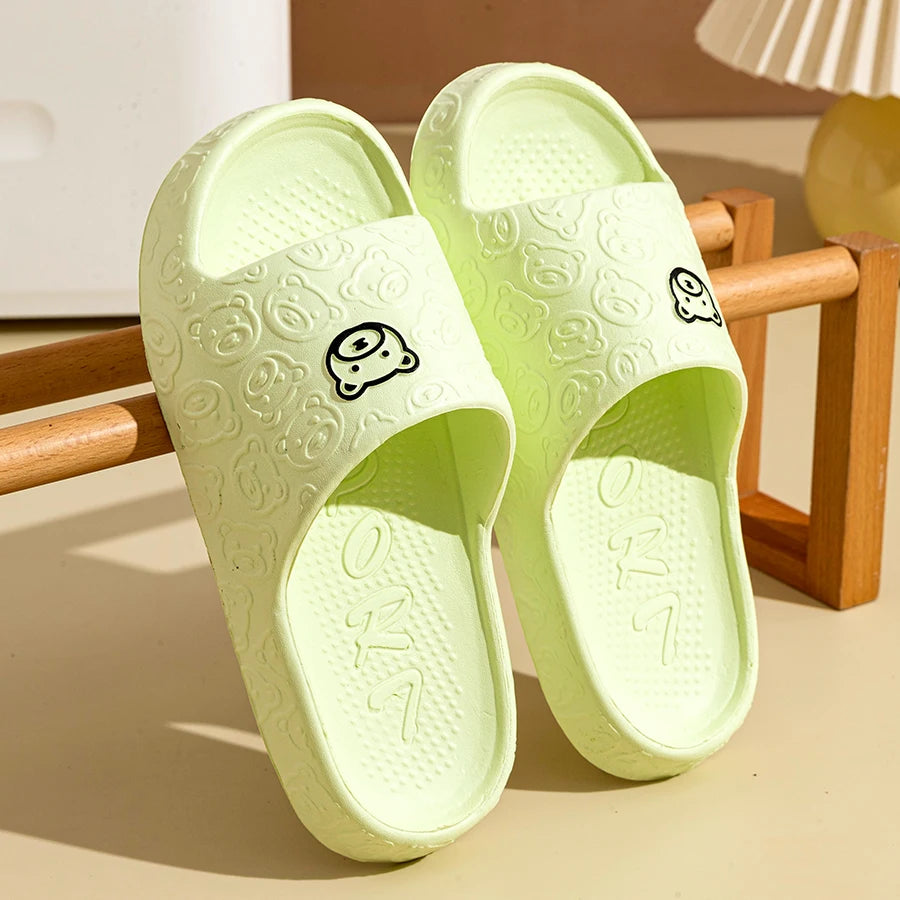 Cute Bear Non-Slip Slippers