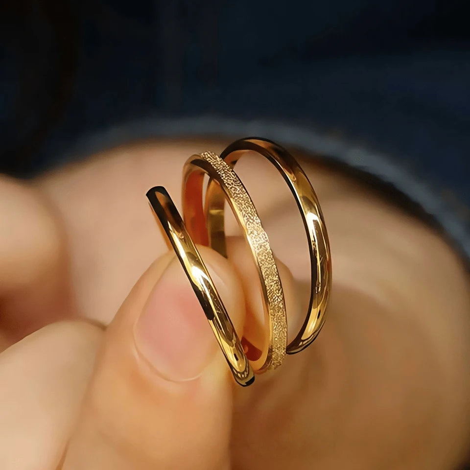 ZAKOL Minimalist Stainless Steel Ring