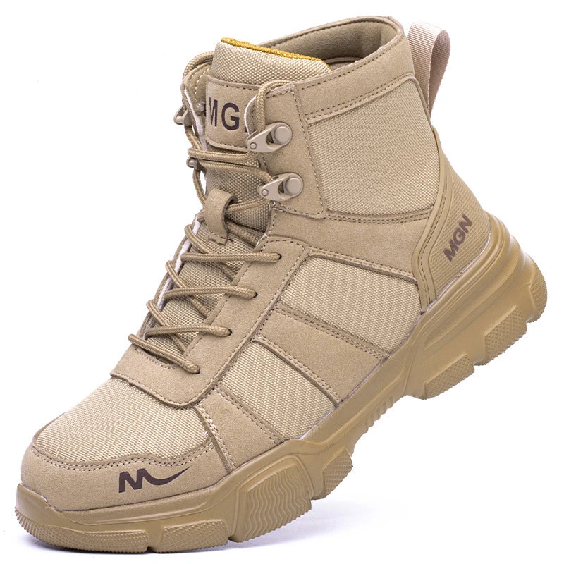 Indestructible Steel Toe Work Boots