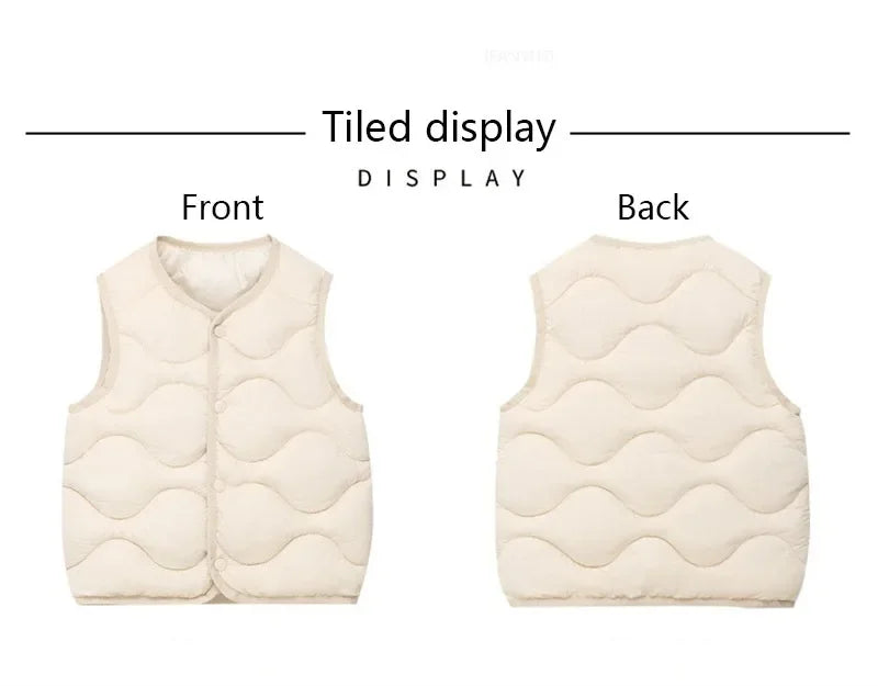 Kids’ Warm Cotton Vest