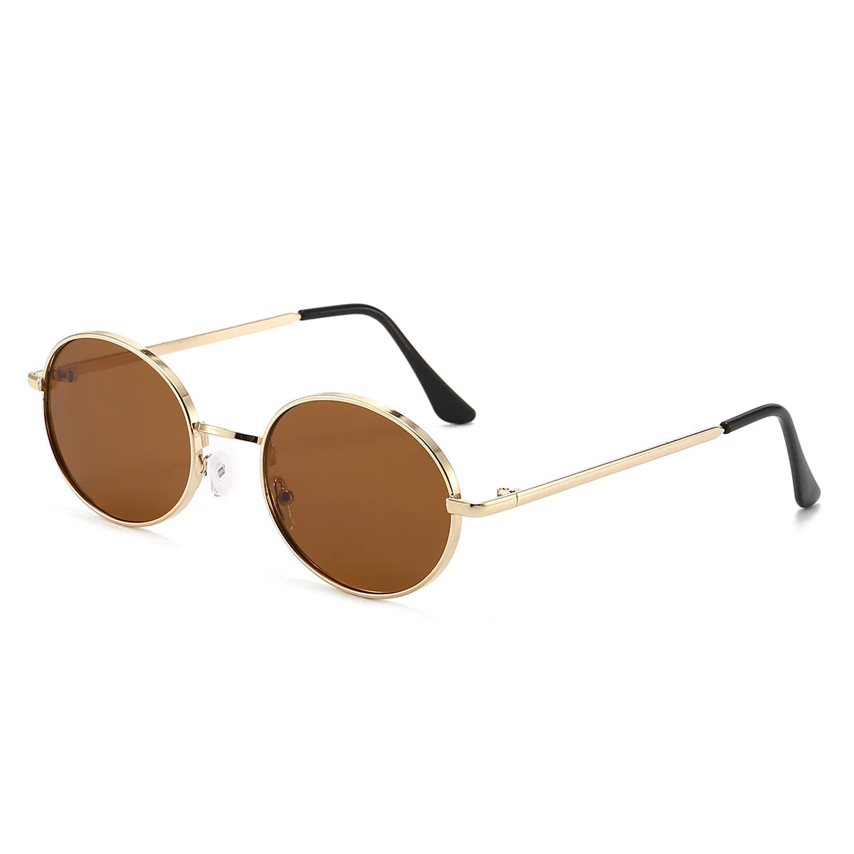Polygon Metal Vintage Sunglasses