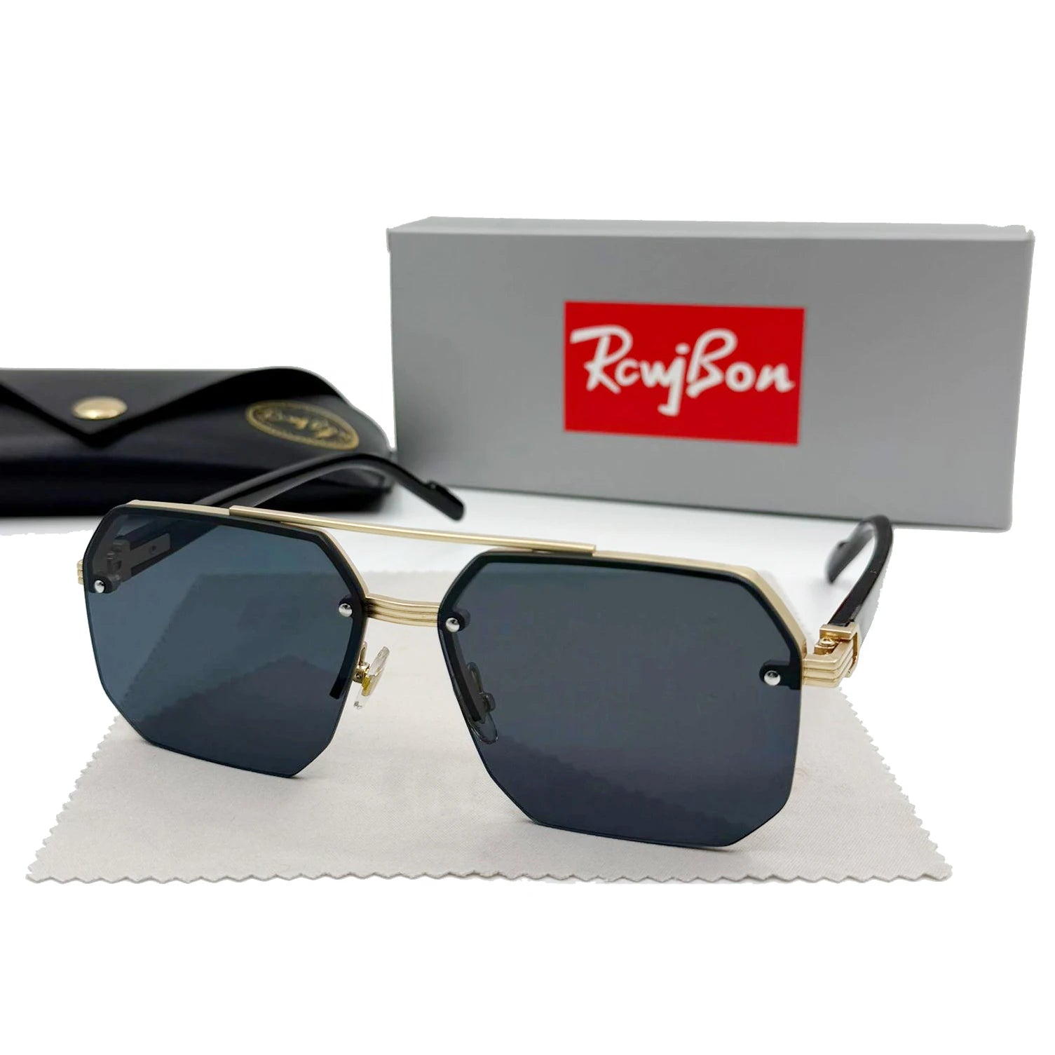 2025 Frameless Square Sunglasses