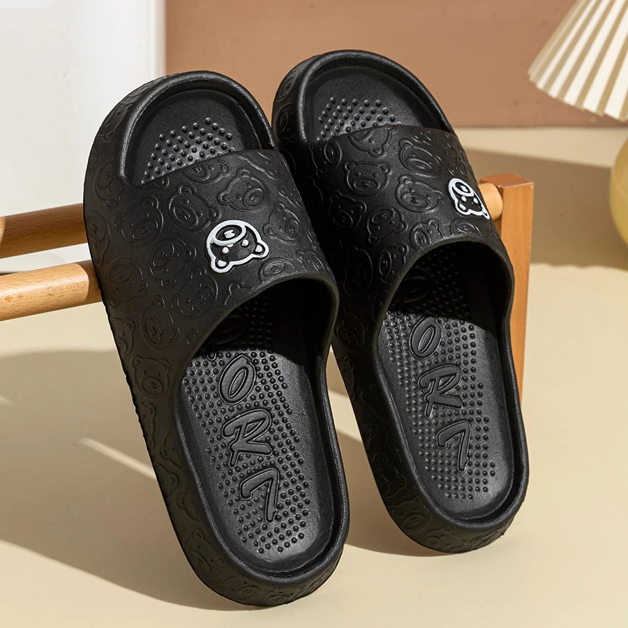 Cute Bear Non-Slip Slippers