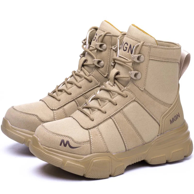 Indestructible Steel Toe Work Boots