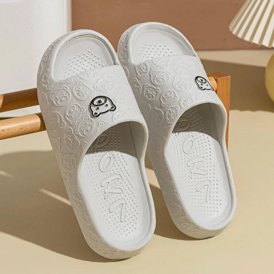 Cute Bear Non-Slip Slippers