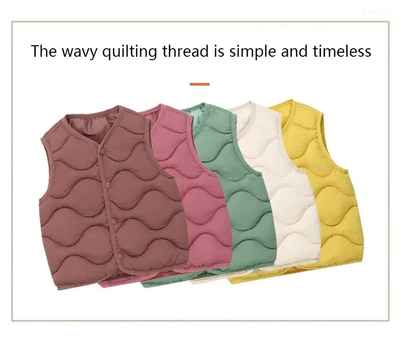 Kids’ Warm Cotton Vest