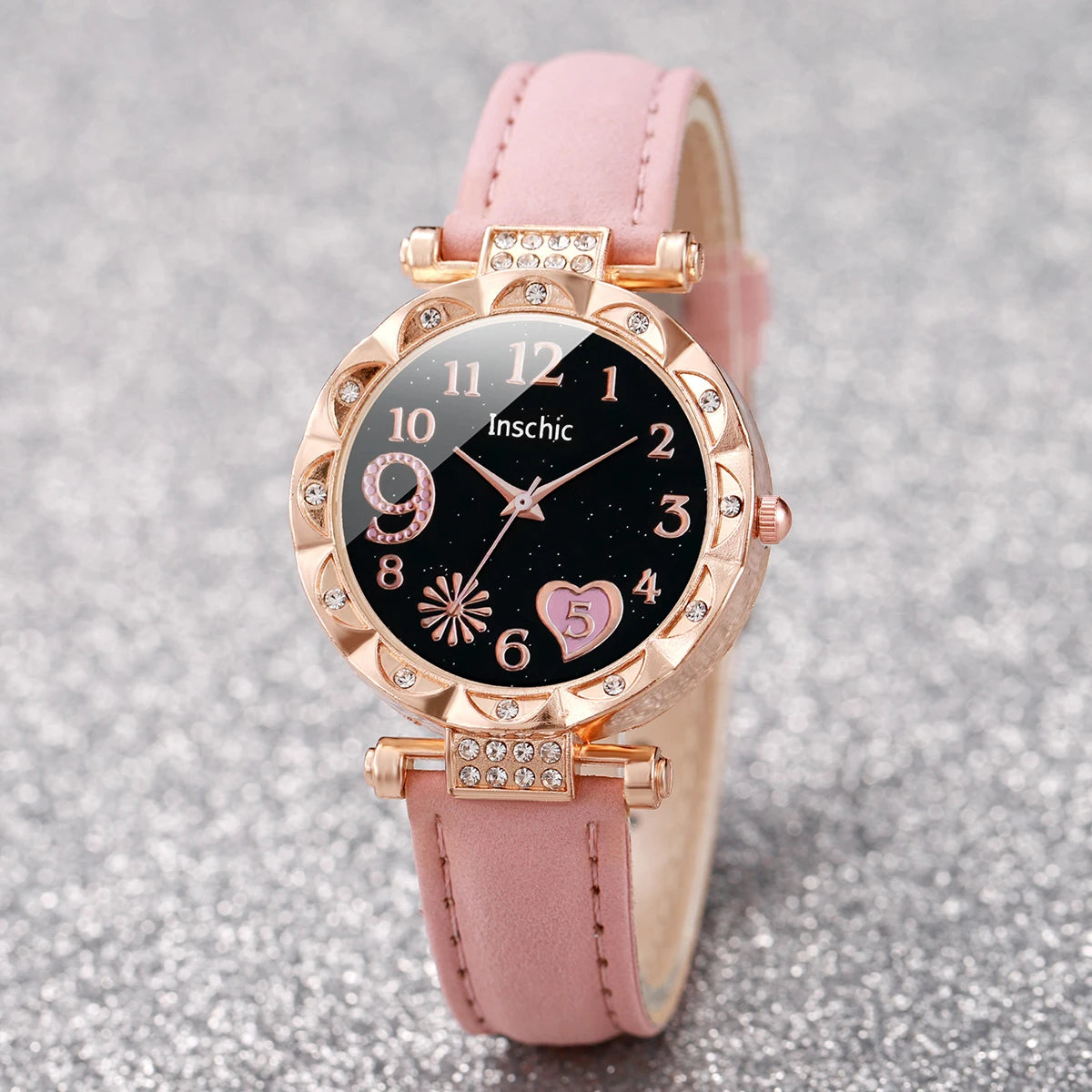 Elegant 6-piece women's watch set without box