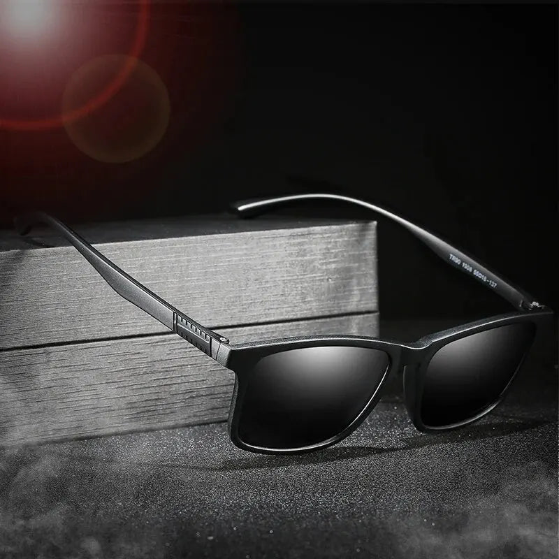 Luxury Polarized Square Sunglasses