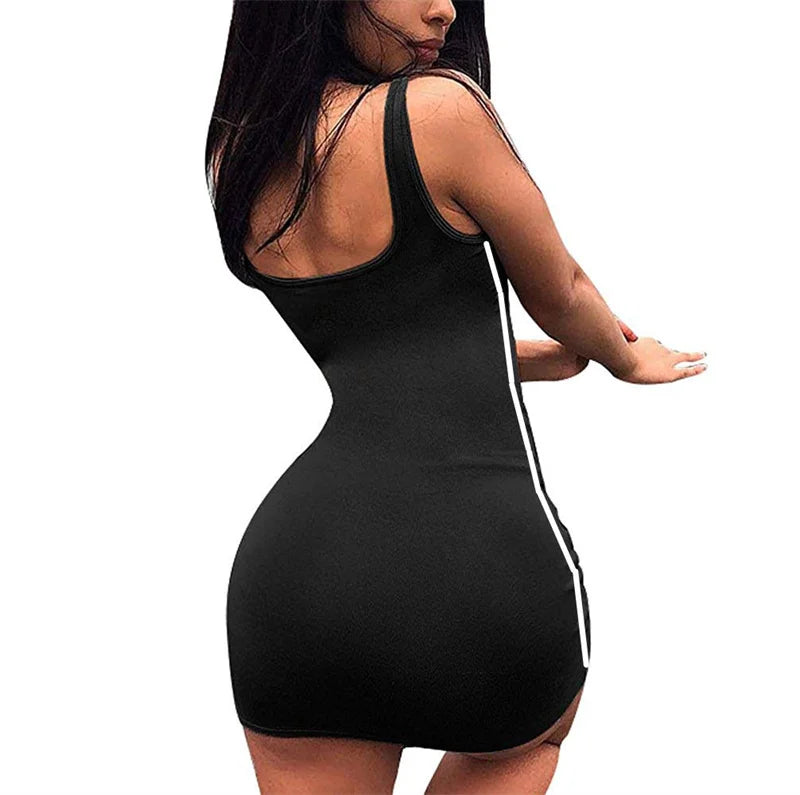 Sexy Spaghetti Strap Sheath Dress