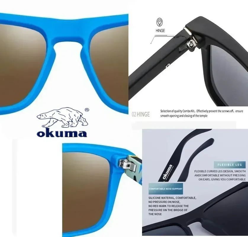 Okuma Polarized UV400 Sports Sunglasses