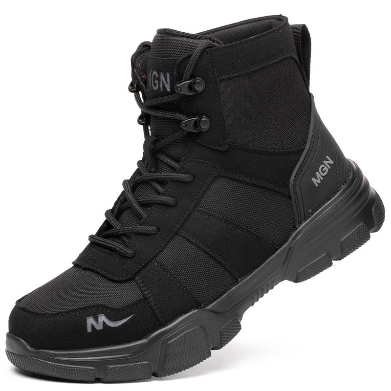 Indestructible Steel Toe Work Boots