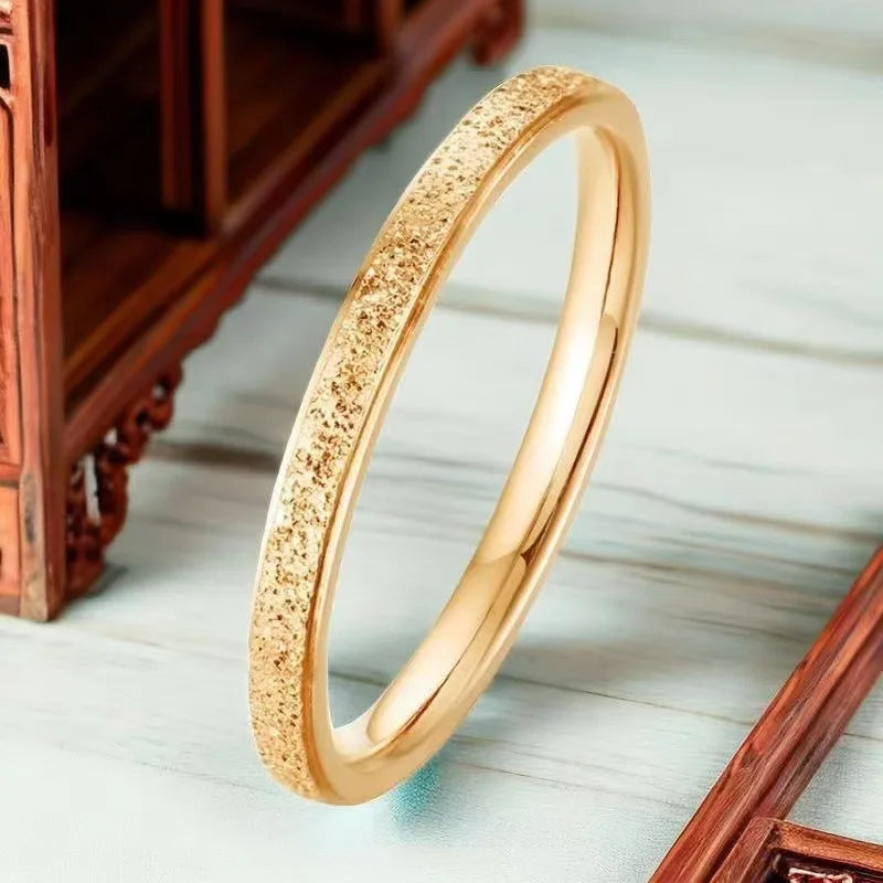 ZAKOL Minimalist Stainless Steel Ring