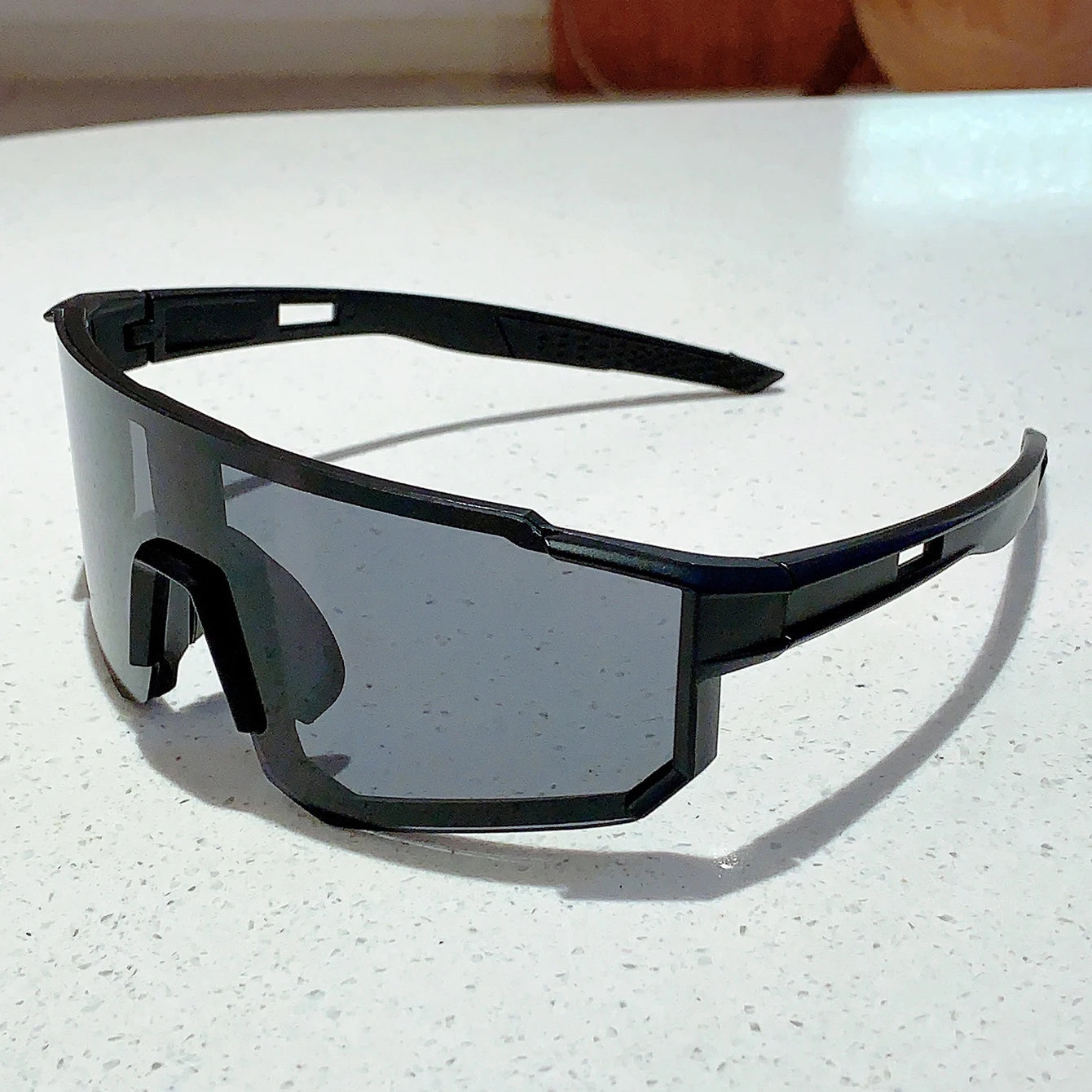 Trendy Oversized Sports Sunglasses