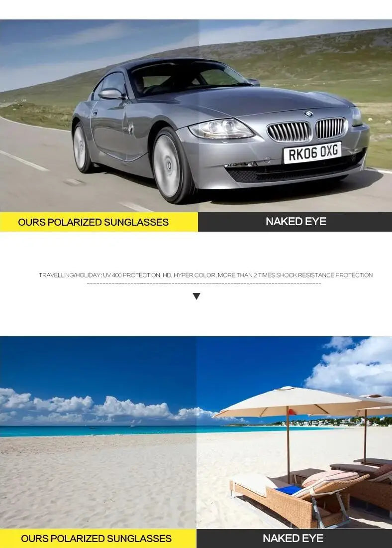2025 Frameless Square Sunglasses