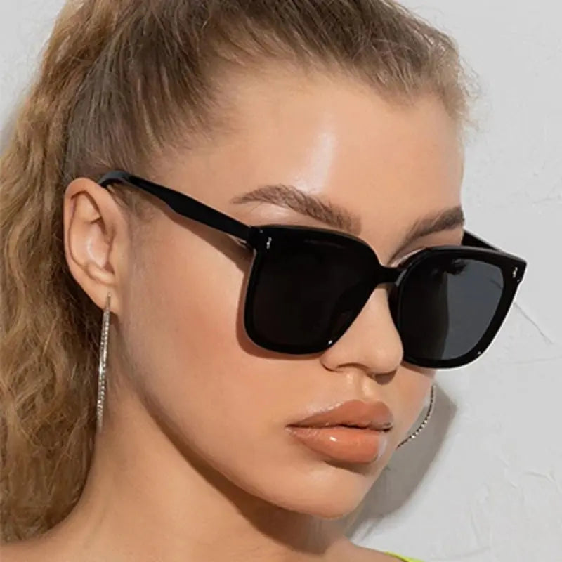 Big Frame Fashion Square Sunglasses