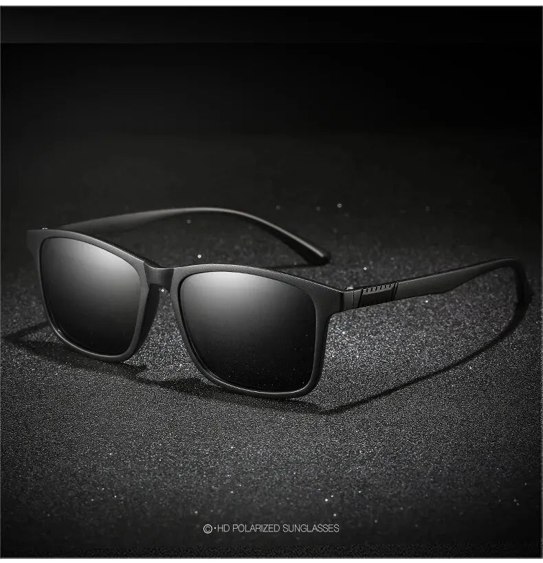 Luxury Polarized Square Sunglasses