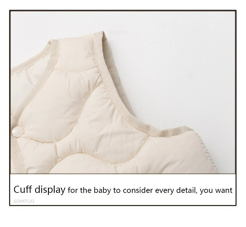 Kids’ Warm Cotton Vest