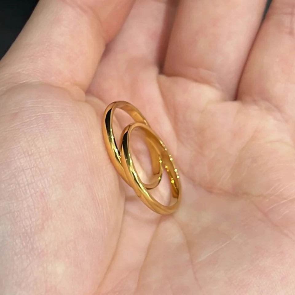 ZAKOL Minimalist Stainless Steel Ring