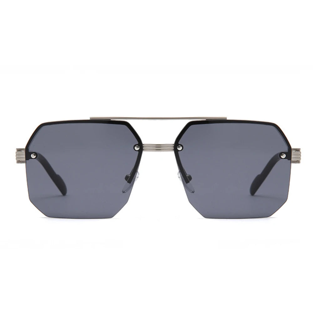 2025 Frameless Square Sunglasses