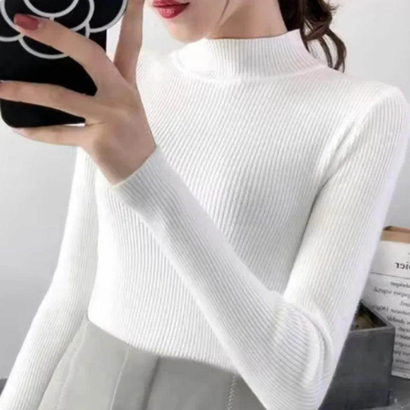 Basic Mock Neck Sweater