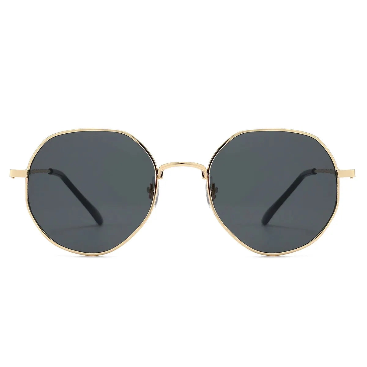 Polygon Metal Vintage Sunglasses