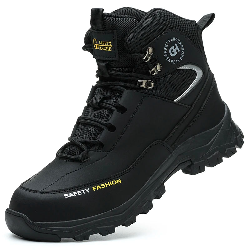Indestructible Steel Toe Work Boots