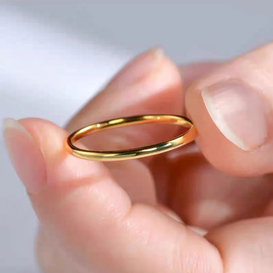 ZAKOL Minimalist Stainless Steel Ring