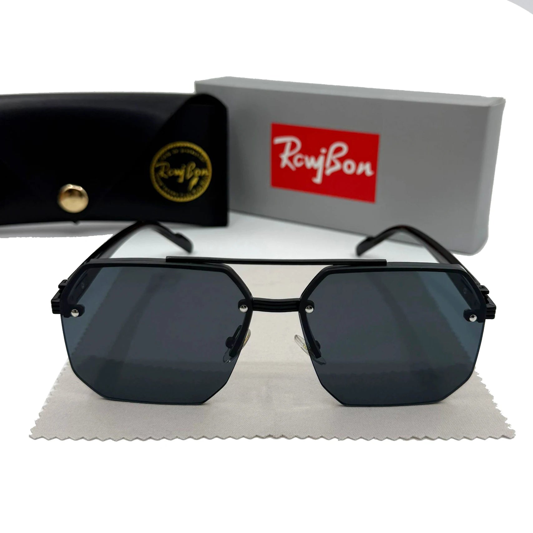 2025 Frameless Square Sunglasses