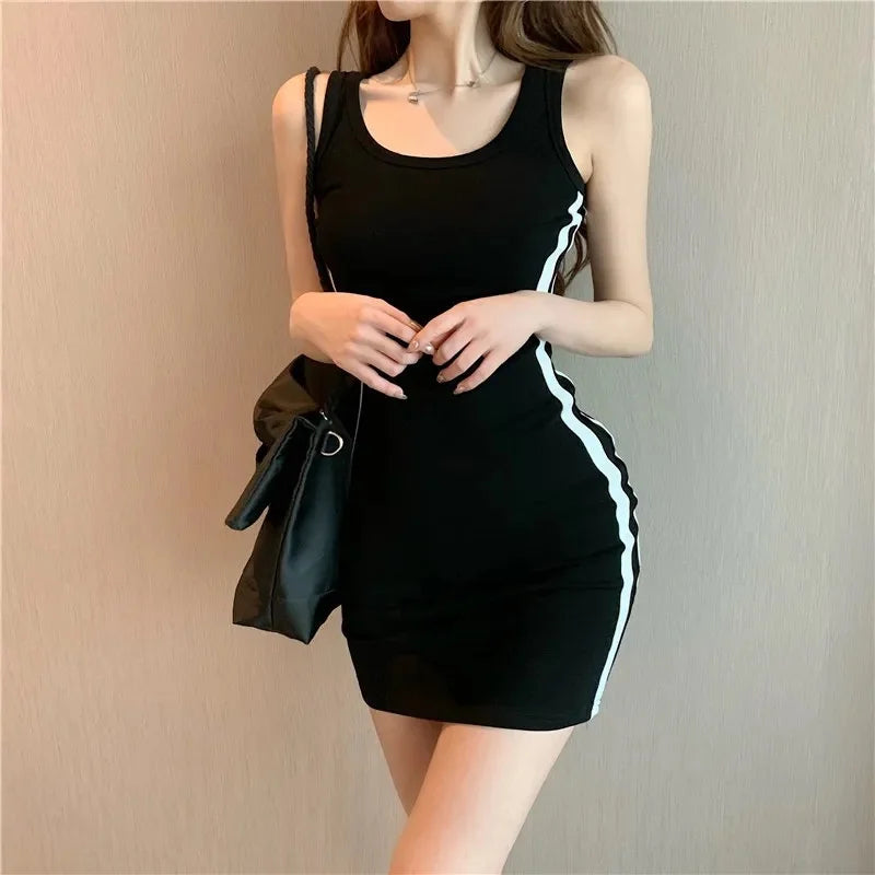Sexy Spaghetti Strap Sheath Dress