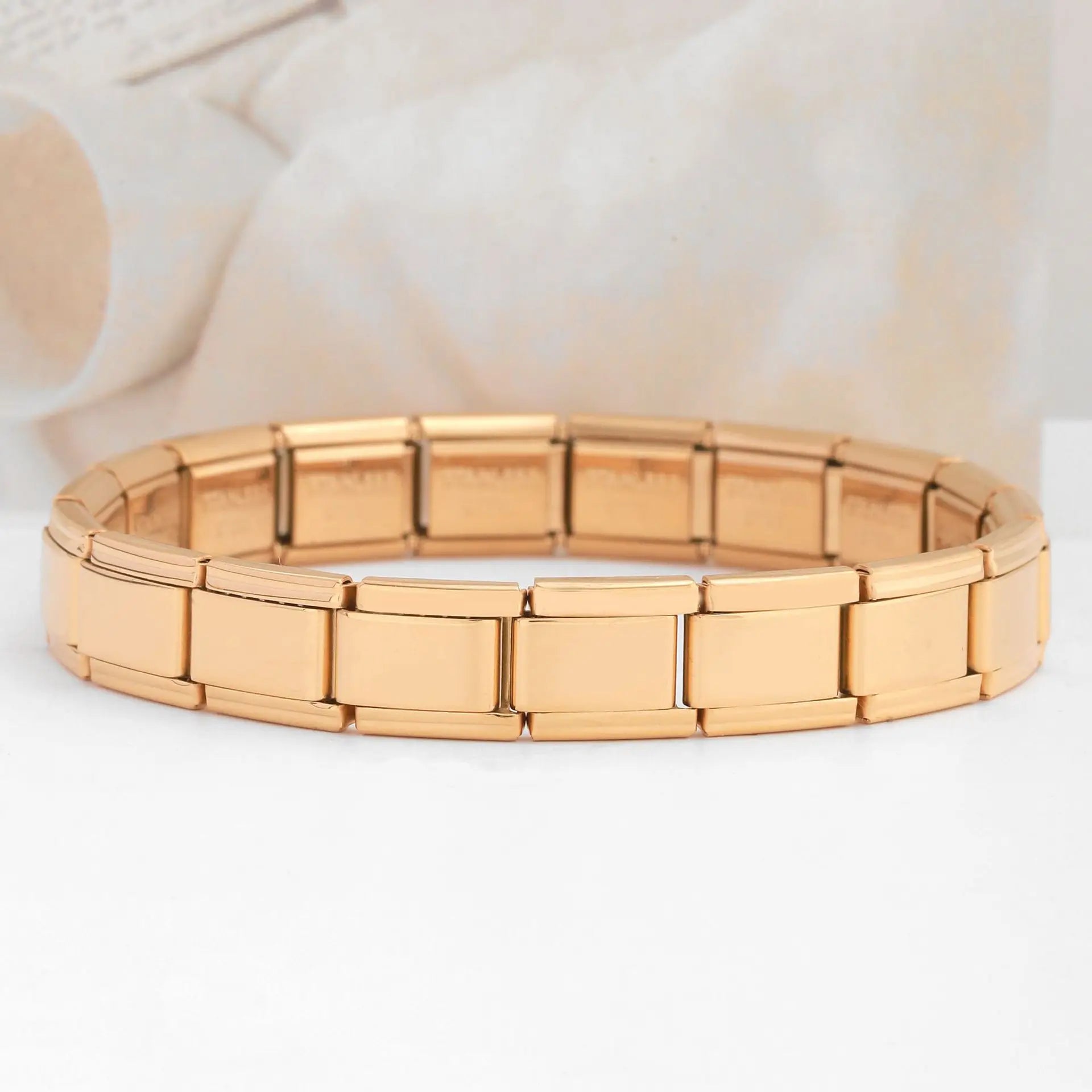 Trendy Italian Stainless Steel Bracelet