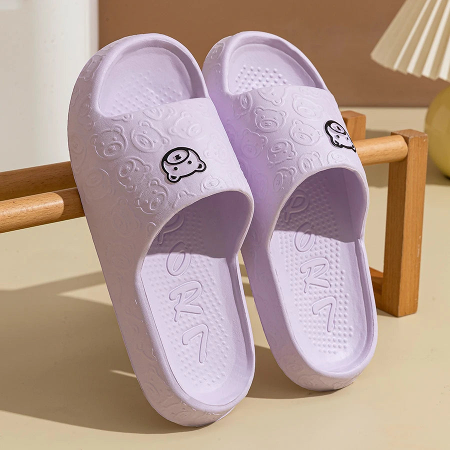 Cute Bear Non-Slip Slippers