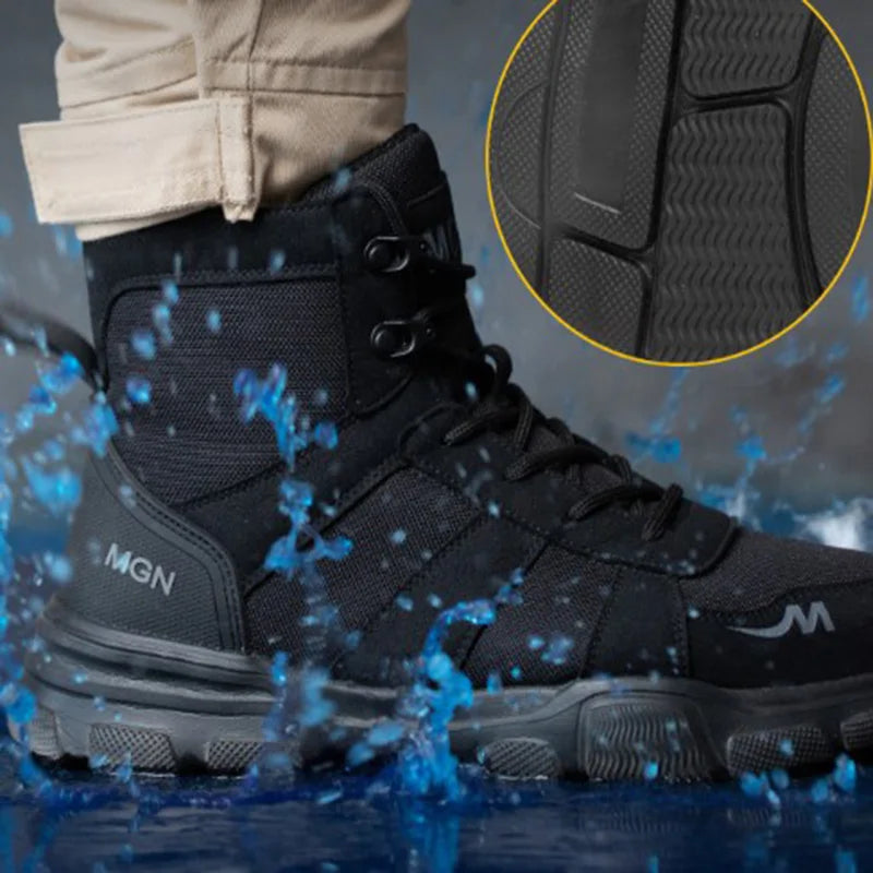 Indestructible Steel Toe Work Boots