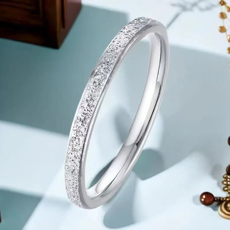 ZAKOL Minimalist Stainless Steel Ring
