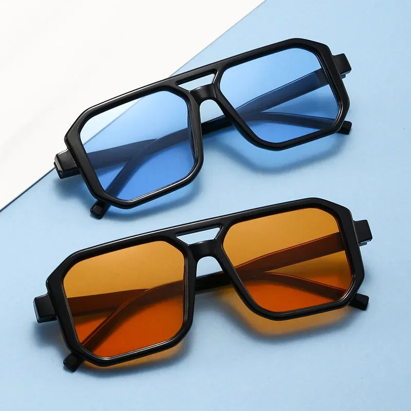 Vintage Oversized Square Sunglasses