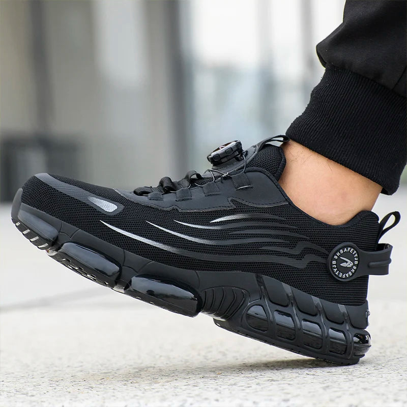 Rotary Buckle Safety Work Shoes