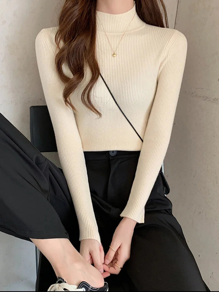 Basic Mock Neck Sweater