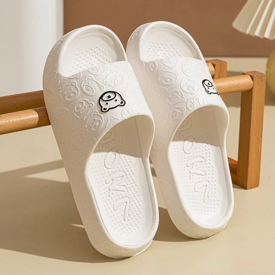 Cute Bear Non-Slip Slippers