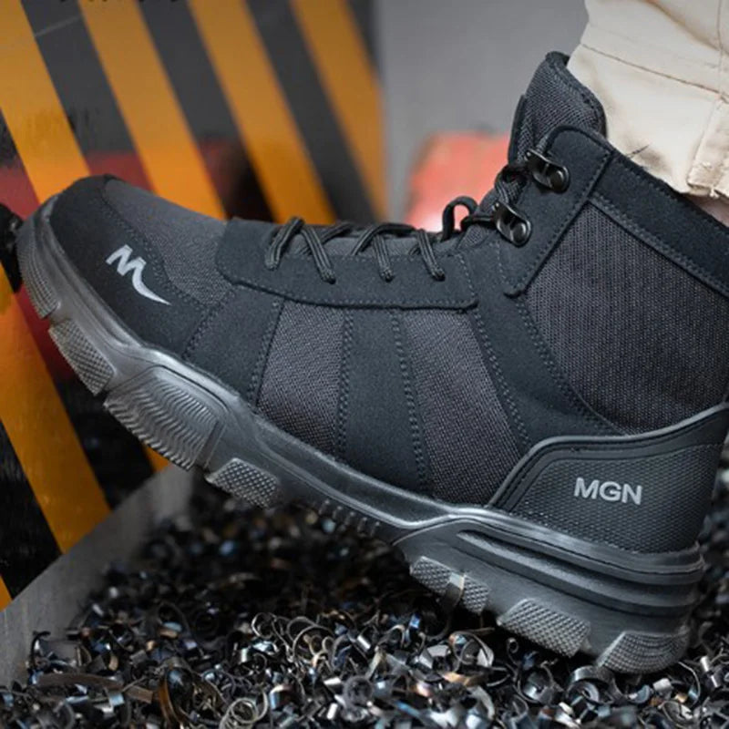 Indestructible Steel Toe Work Boots