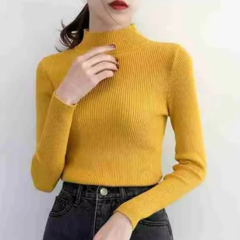 Basic Mock Neck Sweater
