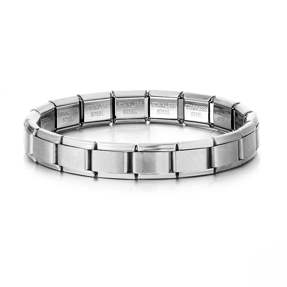 Trendy Italian Stainless Steel Bracelet