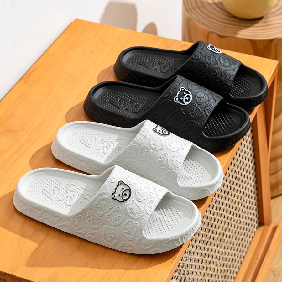 Cute Bear Non-Slip Slippers