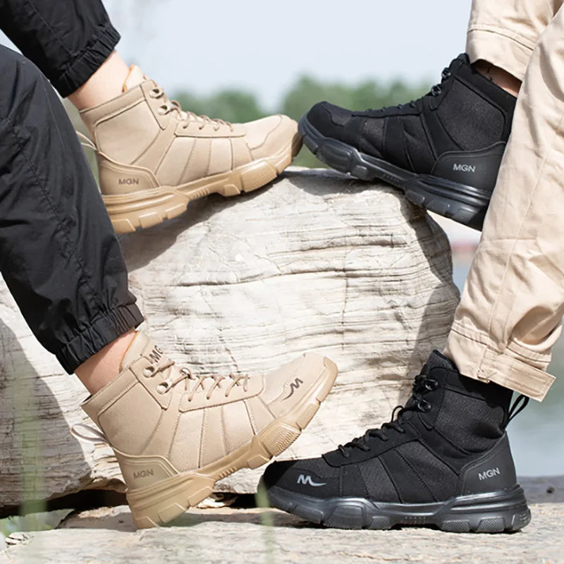 Indestructible Steel Toe Work Boots