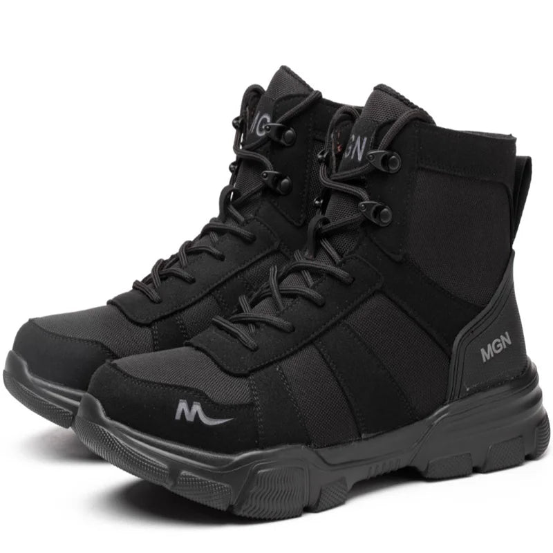 Indestructible Steel Toe Work Boots