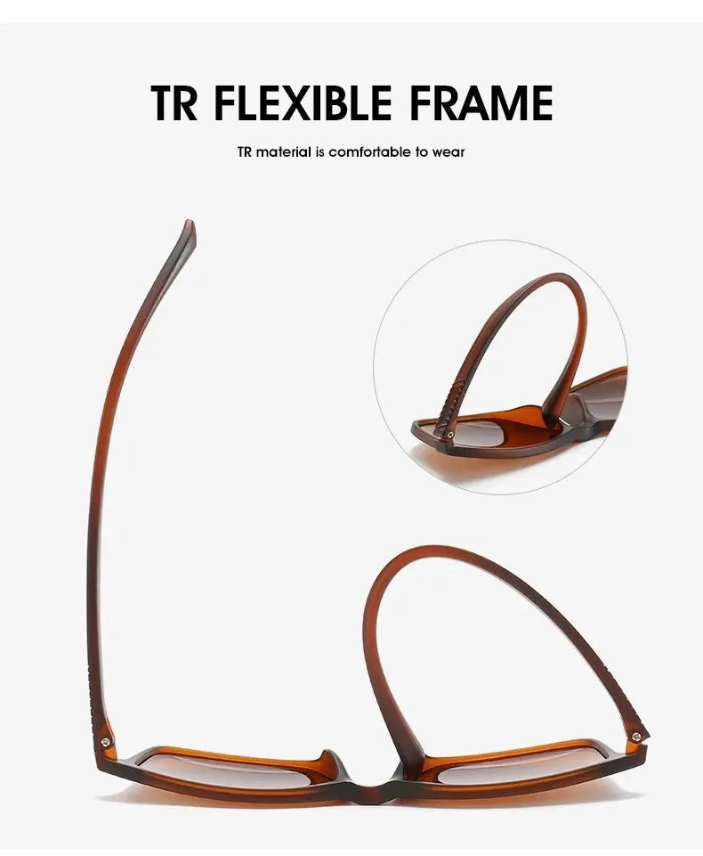 Luxury Polarized Square Sunglasses