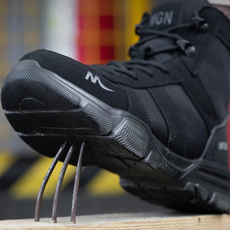 Indestructible Steel Toe Work Boots