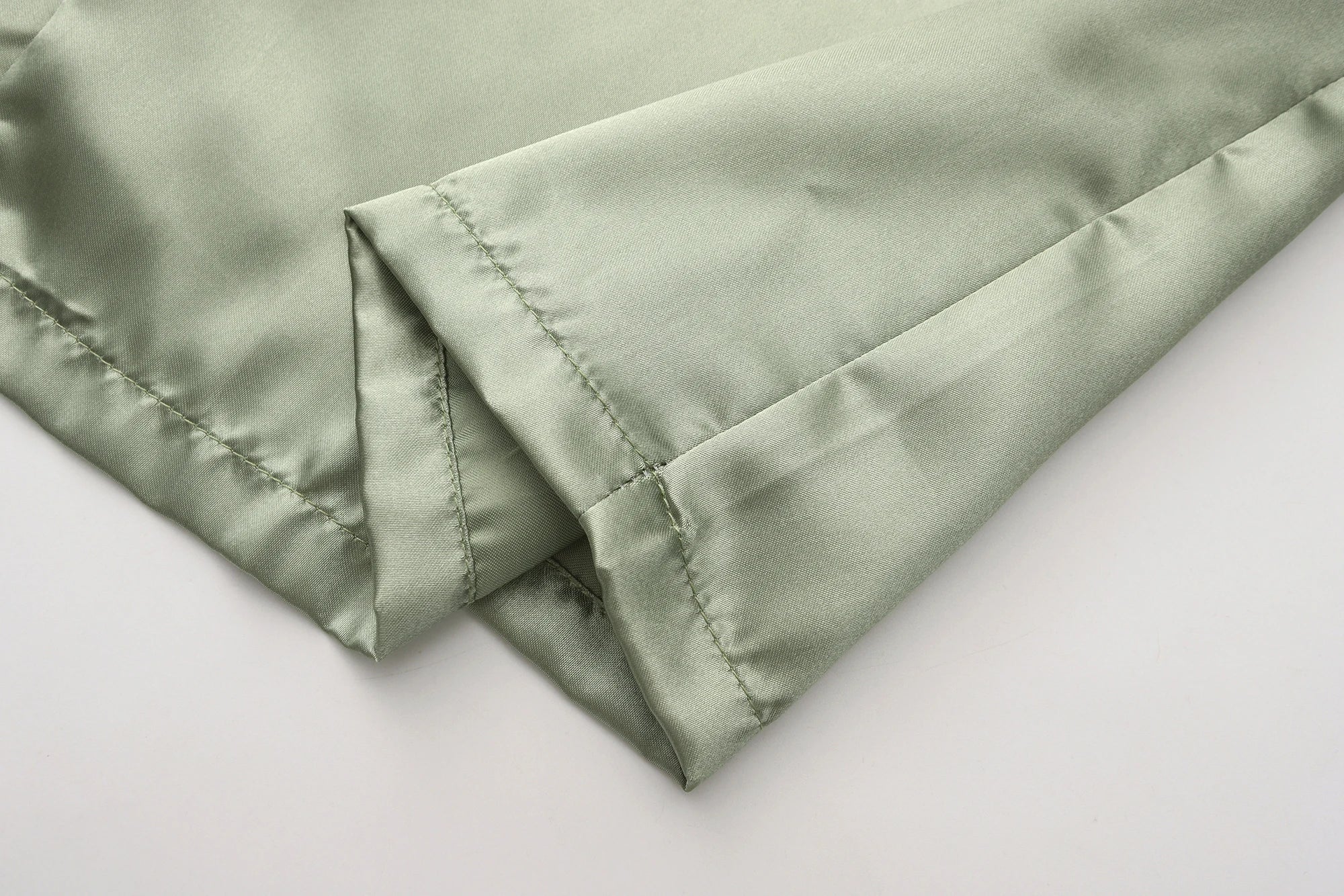 Bridesmaid Satin Robe – Grass Green