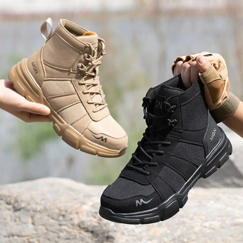 Indestructible Steel Toe Work Boots