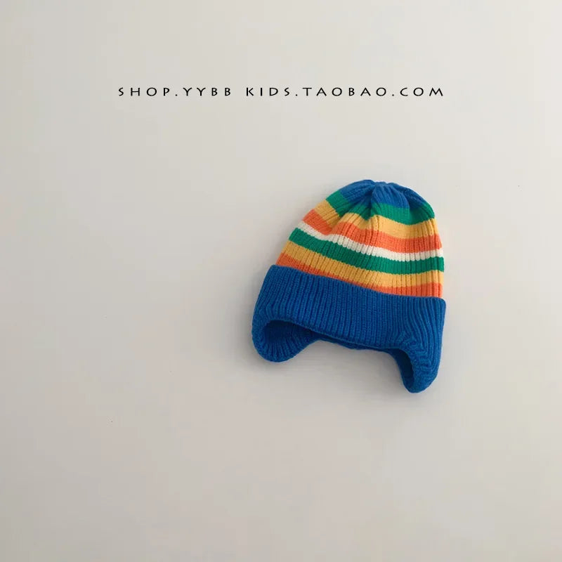 Cute Bear Knit Baby Winter Hat